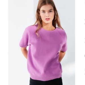 NWT Urban Outfitters Short Sleeve Sweatshirt M